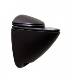 AMIG 24555  
 Soporte baldas 41  
 40 x 25 x 45 mm  
 Zamak  
 Negro