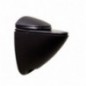 AMIG 24560  
 Soporte baldas 42  
 75 x 35 x 70 mm  
 Zamak  
 Negro