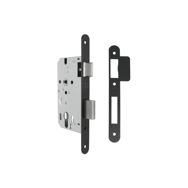 AMIG 24575  
 Cerradura 332  
 50/70  
 Acero  
 Negro
