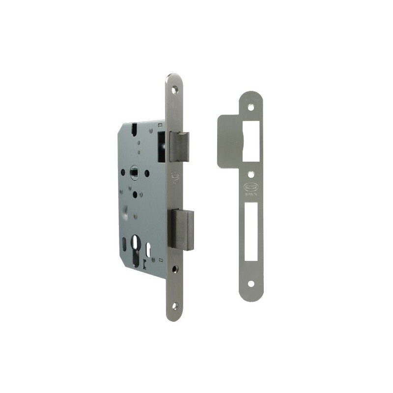 AMIG 24577  
 Cerradura 334  
 50/70  
 Acero  
 Cromado mate