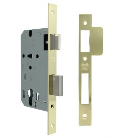 AMIG 24580  
 Cerradura 335  
 50/70  
 Acero  
 Latonado