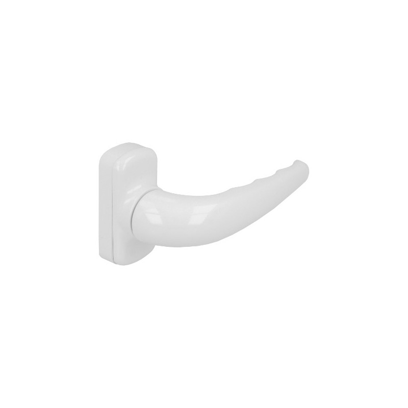 AMIG 24583  
 Manilla aluminio SENDOA  
 125 x 66 mm  
 Aluminio  
 Blanco