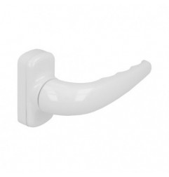 AMIG 24587  
 Manilla aluminio SENDOA  
 125 x 66 mm  
 Aluminio  
 Blanco