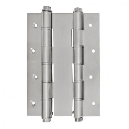 AMIG 2459  
 Bisagra doble acción 3033  
 180 x 133,5 x 3 mm  
 Acero inoxidable 18/8  
 Mate