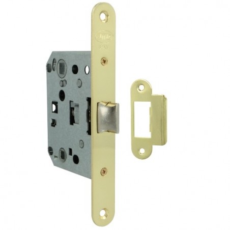 AMIG 24590  
 Pestillo 3000U  
 50/70 mm  
 Acero  
 Latonado barnizado