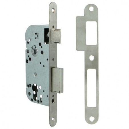 NIZA 24601  
 Cerradura 812 NIZA  
 50 x 70 mm  
 Acero