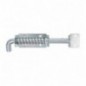 AMIG 24608  
 Pasador con resorte 474  
 170 x 40 mm  
 Acero  
 Zincado