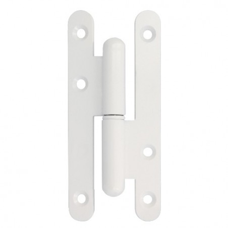AMIG 24615  
 Pernio 505  
 110 x 55 x 3 mm  
 Acero  
 Blanco - Derecha