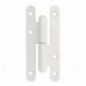 AMIG 24615  
 Pernio 505  
 110 x 55 x 3 mm  
 Acero  
 Blanco - Derecha
