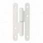 AMIG 24616  
 Pernio 505  
 110 x 55 x 3 mm  
 Acero  
 Blanco - Izquierda