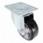 AMIG 24629  
 Rueda con pletina 2710  
 Ø125 mm  
 Goma  
 Negro