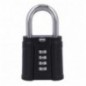 AMIG 24639  
 Candado combinación 90 FORTE  
 56 mm  
 Aleación de Zinc  
 Negro