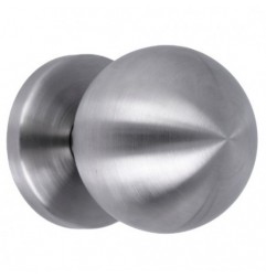 AMIG 24641  
 Pomo puerta de entrada 56  
 Ø70 mm  
 Acero inoxidable 18/8  
 Mate