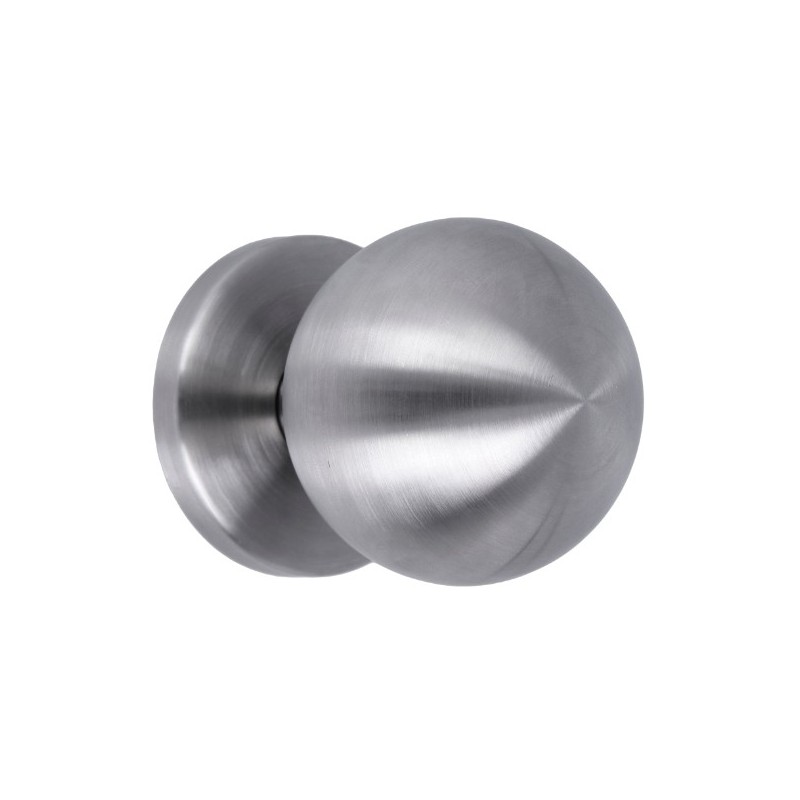 AMIG 24641  
 Pomo puerta de entrada 56  
 Ø70 mm  
 Acero inoxidable 18/8  
 Mate