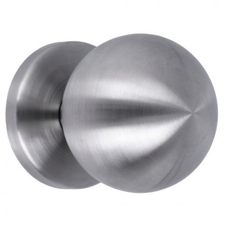 AMIG 24641  
 Pomo puerta de entrada 56  
 Ø70 mm  
 Acero inoxidable 18/8  
 Mate