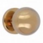 AMIG 24642  
 Pomo puerta de entrada 56  
 Ø70 mm  
 Acero inoxidable 18/8  
 Latonado PVD