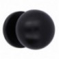 AMIG 24643  
 Pomo puerta de entrada 56  
 Ø70 mm  
 Acero inoxidable 18/8  
 Negro