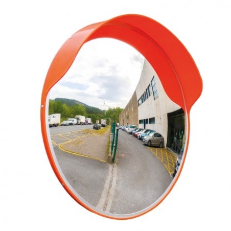 AMIG 24647  
 Espejo convexo AMIG 2  
 Ø60 cm  
 Policarbonato  
 Naranja