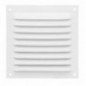 AMIG 24662  
 Rejilla ventilación 3  
 100 x 100 mm  
 Aluminio  
 Blanco