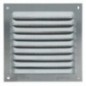 AMIG 24663  
 Rejilla ventilación con mosquitera 3  
 100 x 100 mm  
 Aluminio  
 Plata