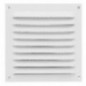 AMIG 24664  
 Rejilla ventilación con mosquitera 3  
 100 x 100 mm  
 Aluminio  
 Blanco