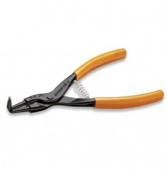 1038 135X09 Alicate para retenes exteriores de bocas acodadas 90°, con mangos recubiertos con PVC
