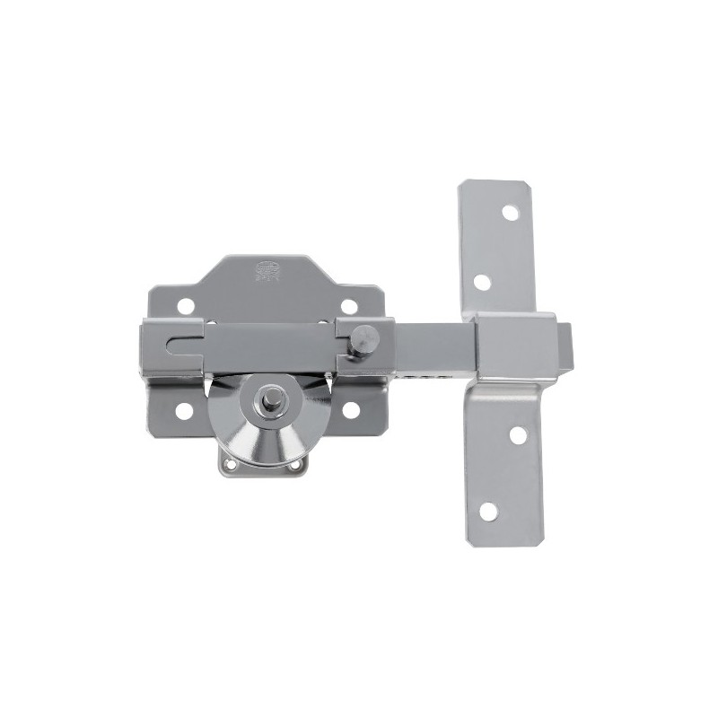 AMIG 24710  
 Cerrojo de seguridad 10  
 88 x 153 mm  
 Acero  
 Cromado brillo