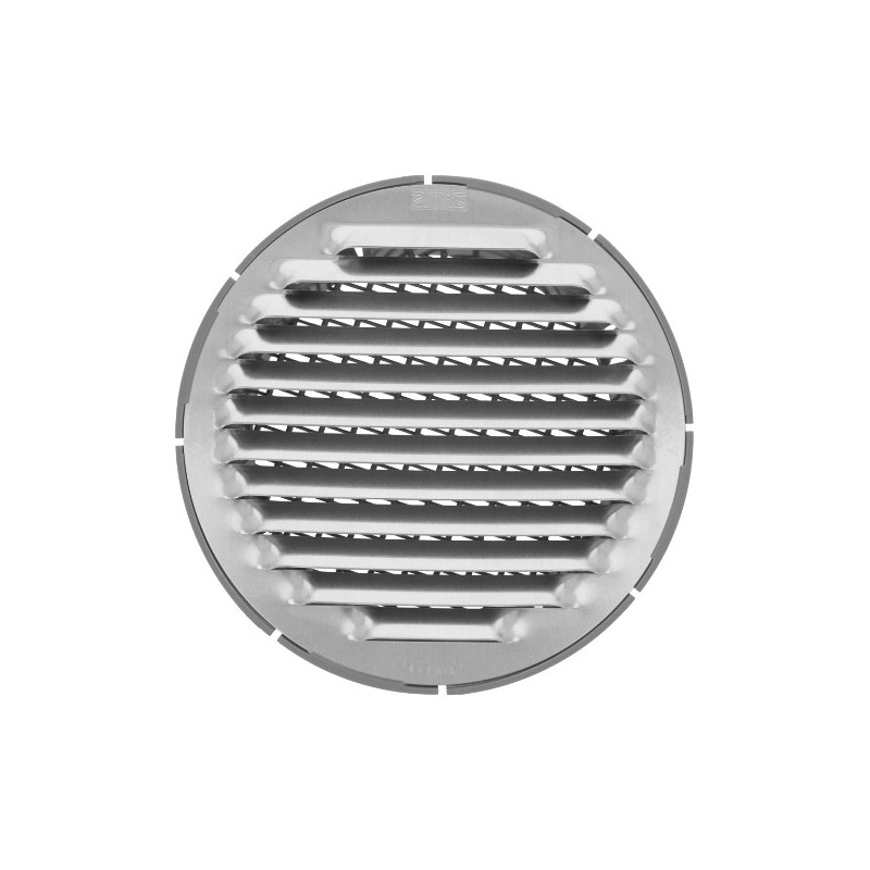 AMIG 24731  
 Rejilla ventilación 11  
 Ø120 mm  
 Aluminio  
 Plata