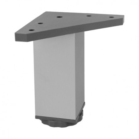 AMIG 24735  
 Pata de mesa 20  
 40 x 40 x 100 mm  
 Aluminio  
 Gris