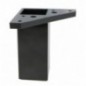 AMIG 24739  
 Pata de mesa 21  
 40 x 40 x 100 mm  
 ABS  
 Negro