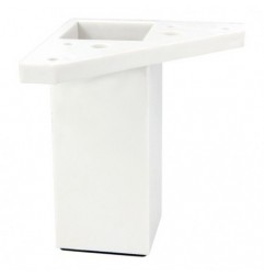 AMIG 24741  
 Pata de mesa 21  
 40 x 40 x 150 mm  
 ABS  
 Blanco