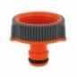 AMIG 24754  
 Adaptador grifo R02 PLUS  
 1''  
 ABS + goma  
 Naranja-Gris