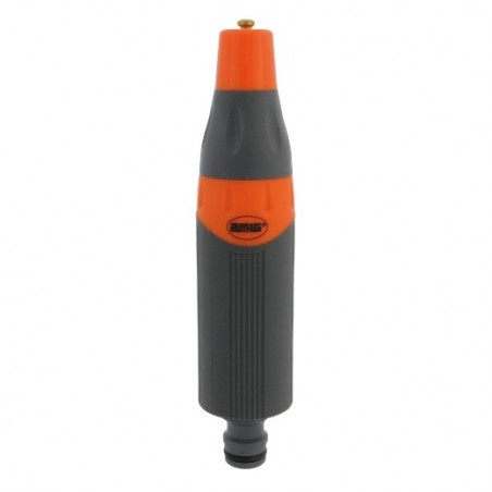 AMIG 24766  
 Lanza riego regulable R12 PLUS  
 140 mm  
 ABS + goma  
 Naranja-Gris