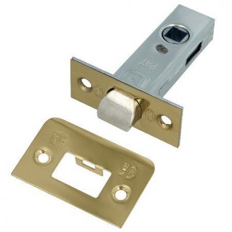 AMIG 24778  
 Picaporte 6  
 45 mm  
 Acero  
 Latonado barnizado