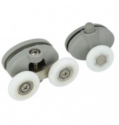 AMIG 24780  
 Rodamiento mampara PMC03  
 Ø23 mm  
 Nylon  
 Gris