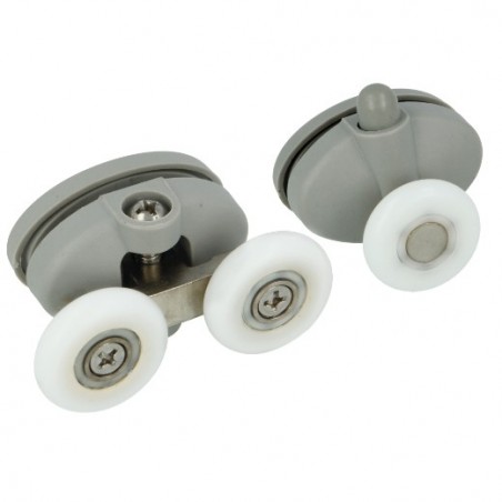 AMIG 24780  
 Rodamiento mampara PMC03  
 Ø23 mm  
 Nylon  
 Gris
