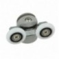 AMIG 24781  
 Rodamiento mampara PMC04  
 Ø23 mm  
 Nylon  
 Gris
