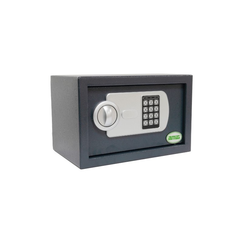 AMIG 24790   Caja fuerte TOPSECURE-S   350 x 250 x 250 mm   Acero   Gris