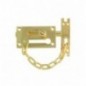 AMIG 24795  
 Pasador con cadena de seguridad 475  
 80 x 45 mm  
 Zamak  
 Latonado