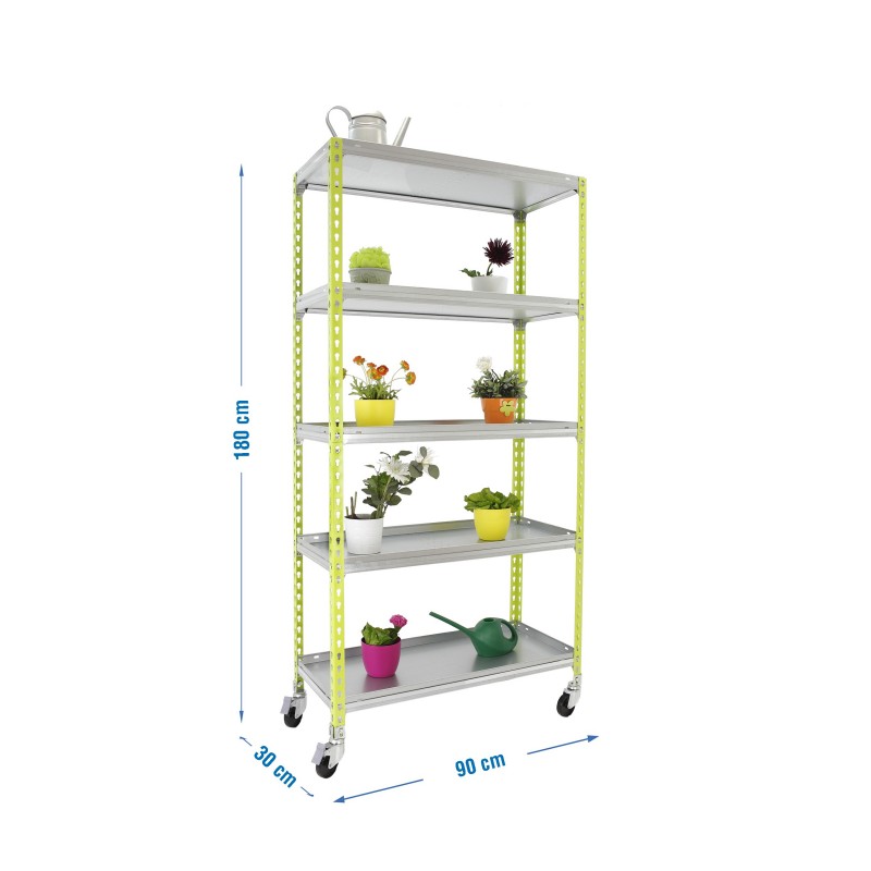 Estanteria Metálica Con Tornillos Comfort 5/300 Galva