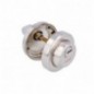 AMIG 24821  
 Muletilla 46R-KD  
 Ø52 mm  
 Zamak  
 Cromado mate