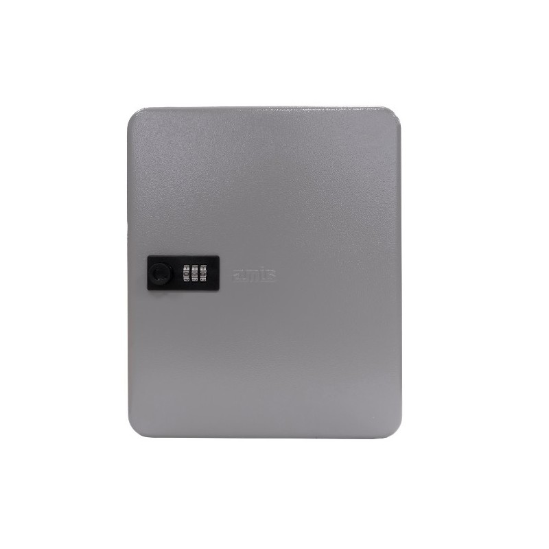 AMIG 24825  
 Porta-llaves 2173  
 300 x 240 x 70 mm  
 Acero  
 Gris