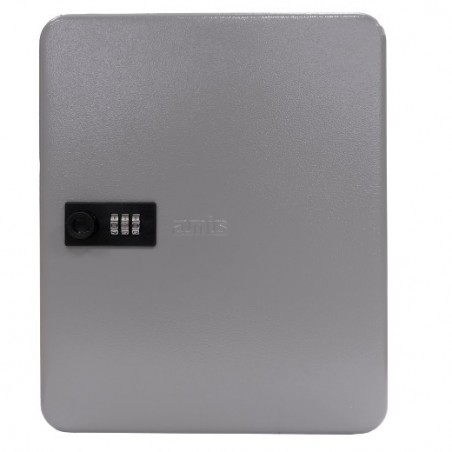 AMIG 24825  
 Porta-llaves 2173  
 300 x 240 x 70 mm  
 Acero  
 Gris