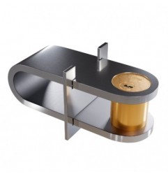 AMIG 24835  
 Cerradura 680  
 115 x 40 mm  
 Latón  
 Cromado brillo