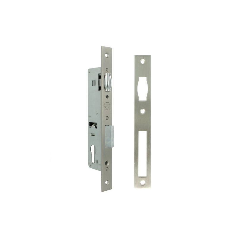 AMIG 24867  
 Cerradura 780GR  
 25 mm  
 Acero  
 Cromado mate
