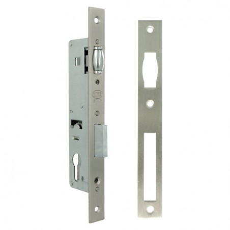 AMIG 24869  
 Cerradura 780GR  
 35 mm  
 Acero  
 Cromado mate