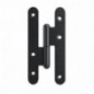 AMIG 24871  
 Pernio 505  
 110 x 55 x 3 mm  
 Acero  
 Negro - Izquierda