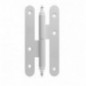 AMIG 24877  
 Pernio 507  
 140 x 55 x 3 mm  
 Acero  
 Blanco - Izquierda