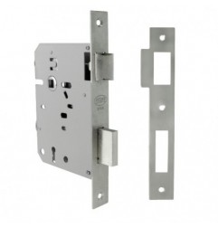 AMIG 24879  
 Cerradura F716  
 60 mm  
 Acero inoxidable  
 Mate