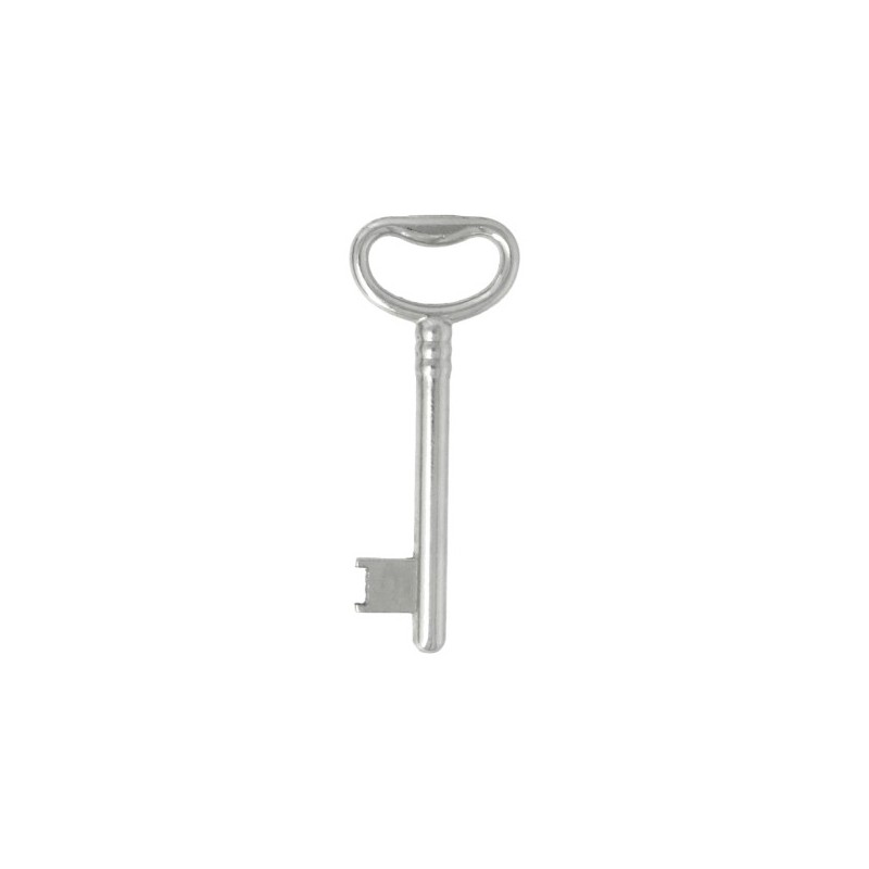 AMIG 24881  
 Llave en bruto F9716  
 Zamak  
 Niquelado - Derecha